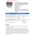 thumbnail image 2 of Front Brake Pad Set - Compatible with 2010 - 2016 Hyundai Genesis Coupe 2011 2012 2013 2014 2015, 2 of 2