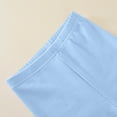 thumbnail image 4 of fnnxnal Juniors 6-7T Blue Cotton Leggings - 100% Cotton, Soft Breathable, Elastic Waist for Daily Play & School, 4 of 4