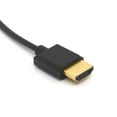 thumbnail image 5 of HTGuoji Micro HDMI to HDMI Cable Adapter Support Ethernet 4K 3D Audio Return for Smart Phones, Tablets, Action Cameras, Nikon B500, Raspberry Pi 4 (30 cm, 5 of 6
