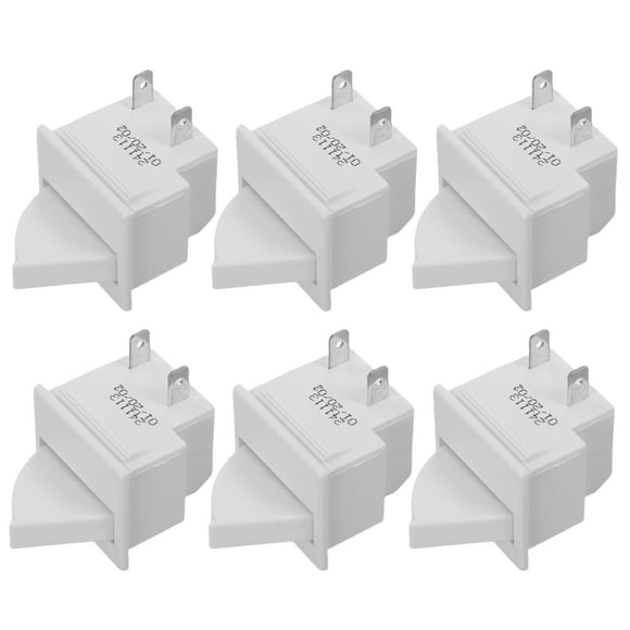 BEADCEST 6Ud Botón Pulsador De Para Puerta De Refrigerador Universal Instalación
