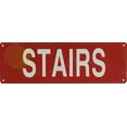 thumbnail image 1 of STAIRS SIGN -RB-(4x12,RED,ALUMINUM) -ref19722, 1 of 5