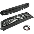 thumbnail image 4 of ALL-CARB Front Grille&Hood Bulge Molding Grill For 2014-2020 Toyota Tundra Black, 4 of 7