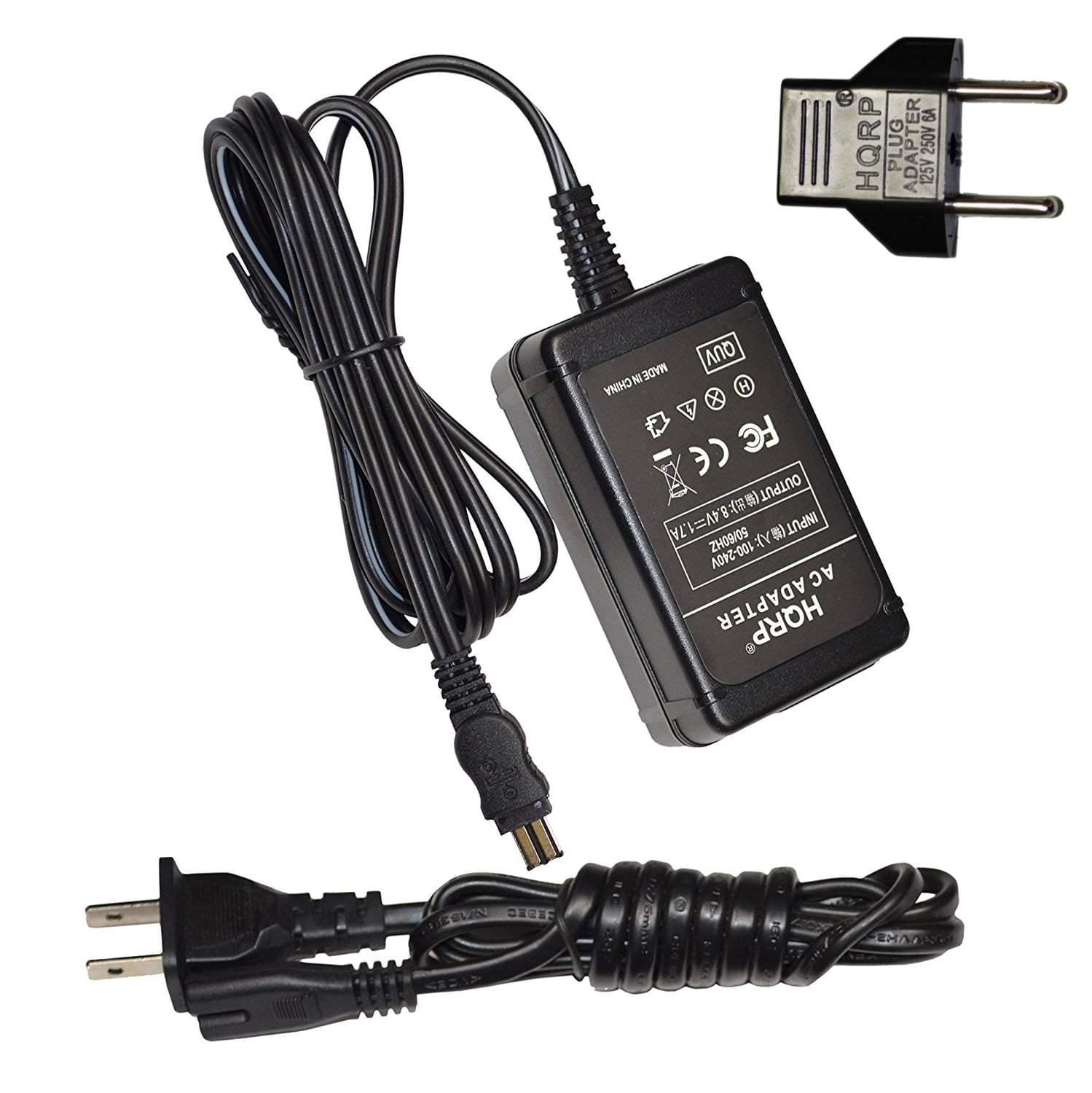 HQRP Replacement AC Adapter / Charger compatible with Sony HandyCam CCD