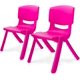 thumbnail image 1 of Set 2 Silla Infantil de Plástico Resistente para Niños | Diseño Ergonómico y Cómodo | Ideal para Casa, Escuela y Guardería (Rosa), 1 of 5
