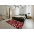 thumbnail image 4 of Ahgly Company Indoor Rectangle Patterned Valentine Red Area Rugs, 7' x 9', 4 of 6