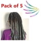 thumbnail image 2 of Herramientas DE enclavamiento Yinane para Dreadlocks 5 piezas DE ganchillo curvo DIY DREADLOCHS AGUJA DE GRANCHET, 2 of 8