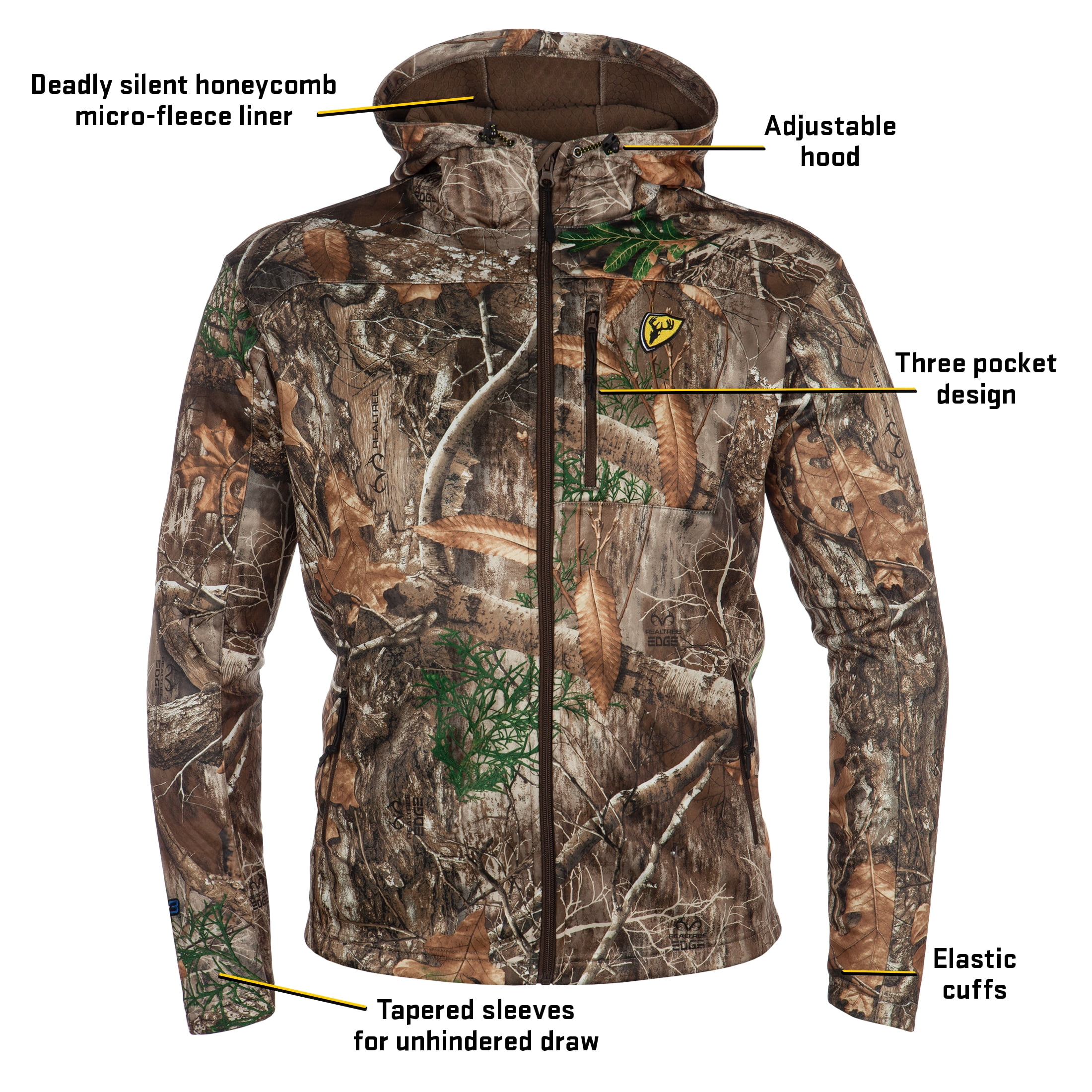 Silentec Jacket, Camo Hunting Clothes 