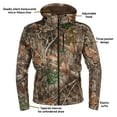 thumbnail image 4 of Blocker Outdoors Shield Series Silentec Jacket, Camo Hunting Clothes for Men (Realtree Edge, Large), 4 of 9