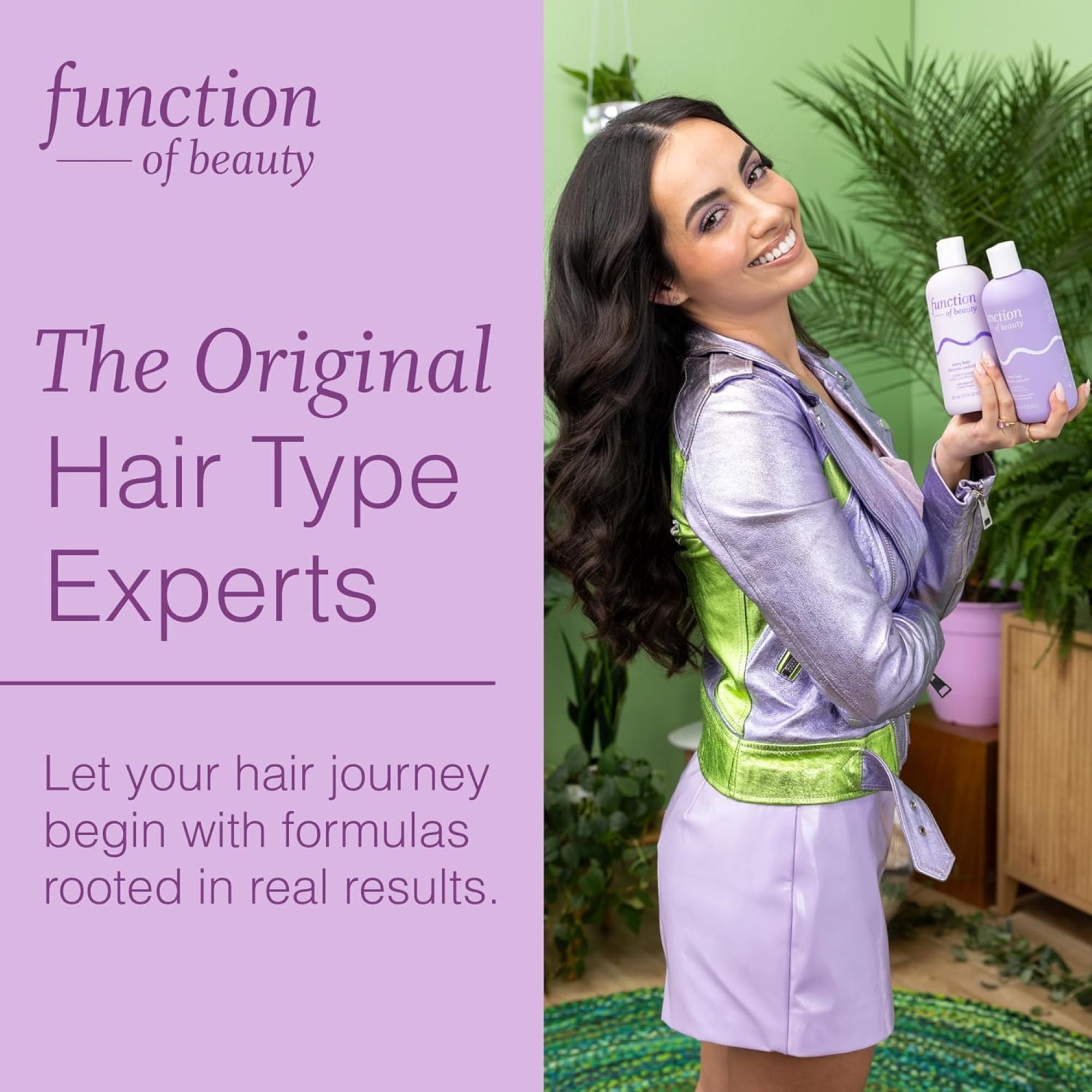 Function of Beauty Wavy Hair Mask Base with Vegan Squalene, 6.5 fl oz