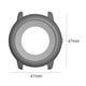 thumbnail image 2 of Funda protectora de silicona para Xioami Haylou Solar LS05 Smartwatch Shell, 2 of 7