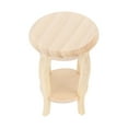 thumbnail image 3 of 1:12 Maison de Poupée Miniature Bonsaï Tabouret en Bois Inachevé Parfait Détaillée Chaise de Poupée Tabouret, 3 of 8