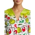 thumbnail image 4 of Grinch Women’s Super Minky Union Suit with Pockets, 4 of 5