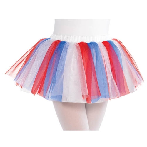Photo 1 of 1PcRed White and Blue Child Tutu (1ct)