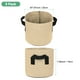 thumbnail image 3 of Uxcell 5 Paquete de Bolsas de Cultivo para Plantas 2 Galones Bolsas de Cultivo de Tela Gruesa de 300G con Asas Macetas de Jardín Caqui, 3 of 7