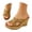 Gold, variant on Dakaela Women's Platform Wedge Sandals Cork Wedges Heels Slip on Espadrille Slides Comfortable Open Toe Casual Dressy Summer Beach Shoes Size 6-10
