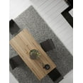 thumbnail image 6 of Unique Loom Solid Shag Collection Area Rug (6' 1" x 9' Rectangle Cloud Gray), 6 of 7