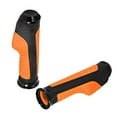 thumbnail image 2 of 22mm Moto en Aluminium Poignée en Caoutchouc Barre Fin Poignée Accessoire de Modification (Orange), 2 of 8