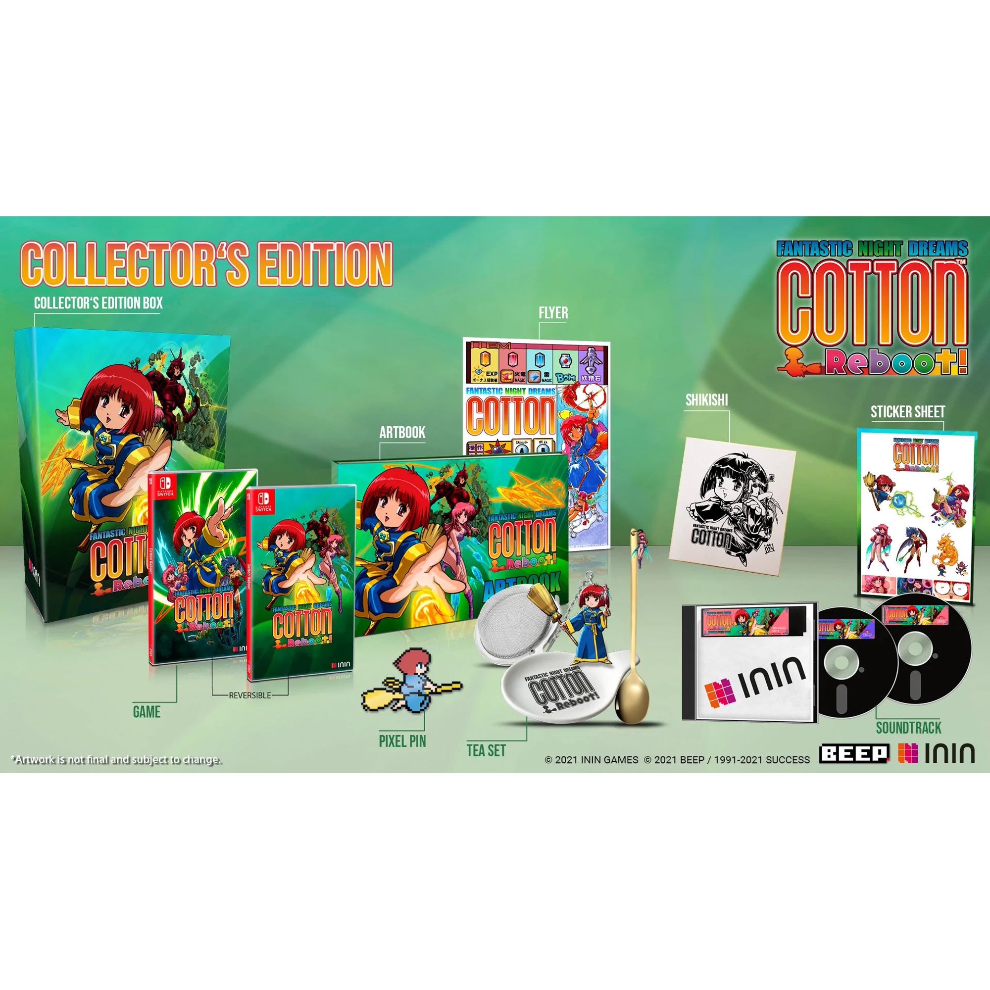 Jeu COTTON REBOOT Pour Nintendo Switch - Neuf Sous Film - Shoot'em Up Rétro