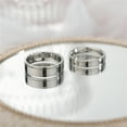 thumbnail image 3 of Xingzhi 1/2/3/5 Beautiful Appearance Rings For And - Adjustable Fit And Stylish Silver women 8 1 Pc, 3 of 6