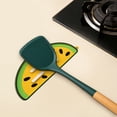 thumbnail image 5 of CMrtew Kitchen Silicone Cute Spoons Rest for Stove Top - BPA-Free, Heat-Resistant Watermelon Spoon Holder for Countertop Funny Utensils Rest, 5 of 6