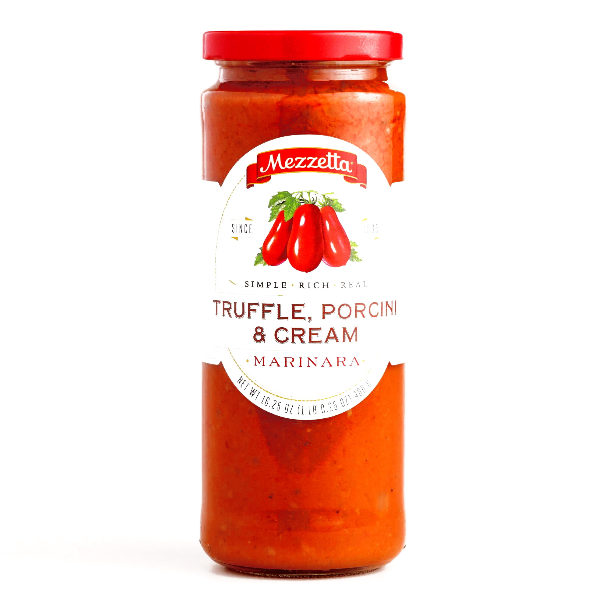 Mezzetta Truffle Porcini and Cream Marinara Sauce 6.25 oz each (6 Items Per Order)