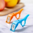 thumbnail image 4 of Mini Fruits Vegetables Peeler with Ring, Multifunctional Apple Orange Peeler, Safe Design, Not Hurt Hands, Easy to Use, 4 of 7
