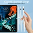 thumbnail image 4 of iPad Stylus Pen with Palm Rejection & Tilt Sensitivity - Fast Charging Digital Pencil Compatible with iPad 10/9/8/7/6, iPad Pro 12.9"/11", iPad Mini 6/5, iPad Air 5/4/3 (White), 4 of 7