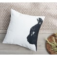 thumbnail image 5 of Ada Home Decor Decorative Square Throw Pillow, 18" x 18", Focused Cat Printed, 5 of 6