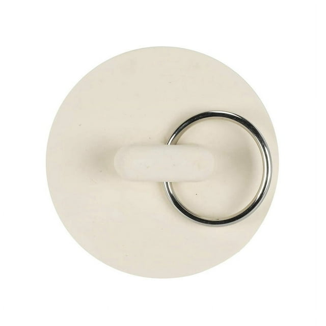 1 1/4in White Rubber Wash Basin Bathtub Plug Sink Plug Drain Pipe Plug Sink Plug Water Plug