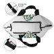 thumbnail image 4 of Balery Green Leopard Bolsa Tote Estilo Estético con Cremalleras, Bolsa de Hombro, Bolsa de Compras Grande y Plegable, 4 of 8