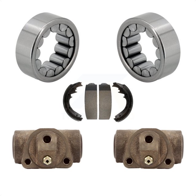 Transit Auto Roulements de Roues Arrière et Kit de Roulement de Chaussures Tambour pour Voiture 1996-2002 Chevrolet Express 1500 GMC Savana K7D-101620
