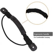 GOGHOST Kayak Carry Handles, Canoe Boat Side Mount Carry Handles with Screws for Ocean Kayak Emotion Kayaks Luggage Outdoor Sport Canoe Boat Kayak (Black 4 Pack)