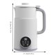 thumbnail image 3 of Nueva tecnología totalmente automática que rompe paredes Leche de soja y leche de frutos secos silenciosa Funcional con un solo botón para bebidas deliciosas, 3 of 7