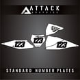 thumbnail image 2 of Attack Graphics Number Plate Backgrounds for KTM 250 XC-F 2020, 2 of 2