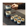 thumbnail image 1 of Multifunctional tea brewing tool tea set ceramic teapot suitable for home and office use, 1 of 8