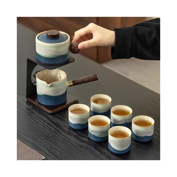 Multifunctional tea brewing tool tea set ceramic teapot suitable for home and office use