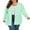 02 Mint, variant on Women's Plus Size Cardigan Long Sleeve Lightweight Sheer Open Front Knited Cardigan 1X-4X
