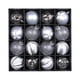 thumbnail image 4 of Bolas colgantes BLESIY adornos navideños para festivales Año Nuevo Plata, 4 of 8