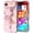 F, variant on Compatible with iPhone Air Marble Print Pattern Case, Hybrid Hard Shell + Silicone Protective Phone Cover - Resistant Protective Slim Fit Case Shockproof for iPhone Air, H