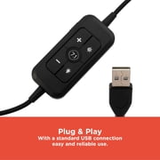 RadioShack Gaming 7.1 USB Headphones Black & Red