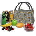 thumbnail image 3 of Disketp Modern Excavator Insulated Bags, Insulated Cooler Bag Totes for Lunch Beach Camping, 3 of 6
