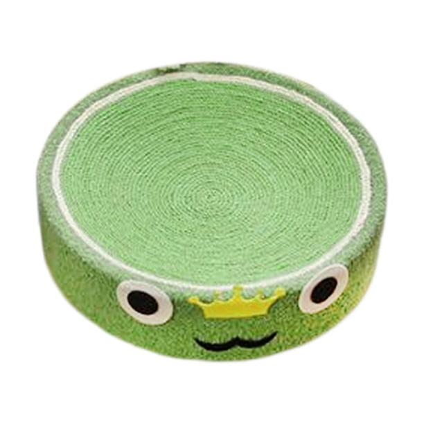 Rascador interactivo para gatos, juguete para afilar las garras, tabla para rascar rana
