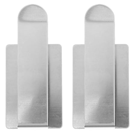 Niceauty Sturdy Stainless Steel Cutting Board Rack for Kitchen Supplies Organization Silver Wall Mounted 1