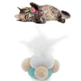 thumbnail image 3 of 2PCS Cat Ball Toy Interactive Bell Cat Pompom Toy Cat Feather Toy Cat Play Ball, 3 of 10