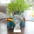 thumbnail image 2 of Ice Cream Smashing David Statue European Modern Simple David Head Bust Statue Bedroom Living Room Porch Desktop Decor A, 2 of 5