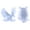Clear, variant on 2Pcs Animal Resin Molds Flying Eagle Owls Silicone Molds Epoxy Resin Casting Mould for Wall Hanging Home Craft Art Decor