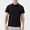 Black, variant on Oalirro Men's Basic Solid Color Crew Neck T-Shirt, Short Sleeve Cotton Tee, Essential Wardrobe Staple for Everyday