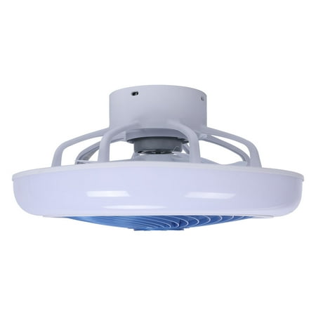 

Ceiling Fan Light Remote Control LED Lamp Dimmable Bedroom Office Modern Plastic