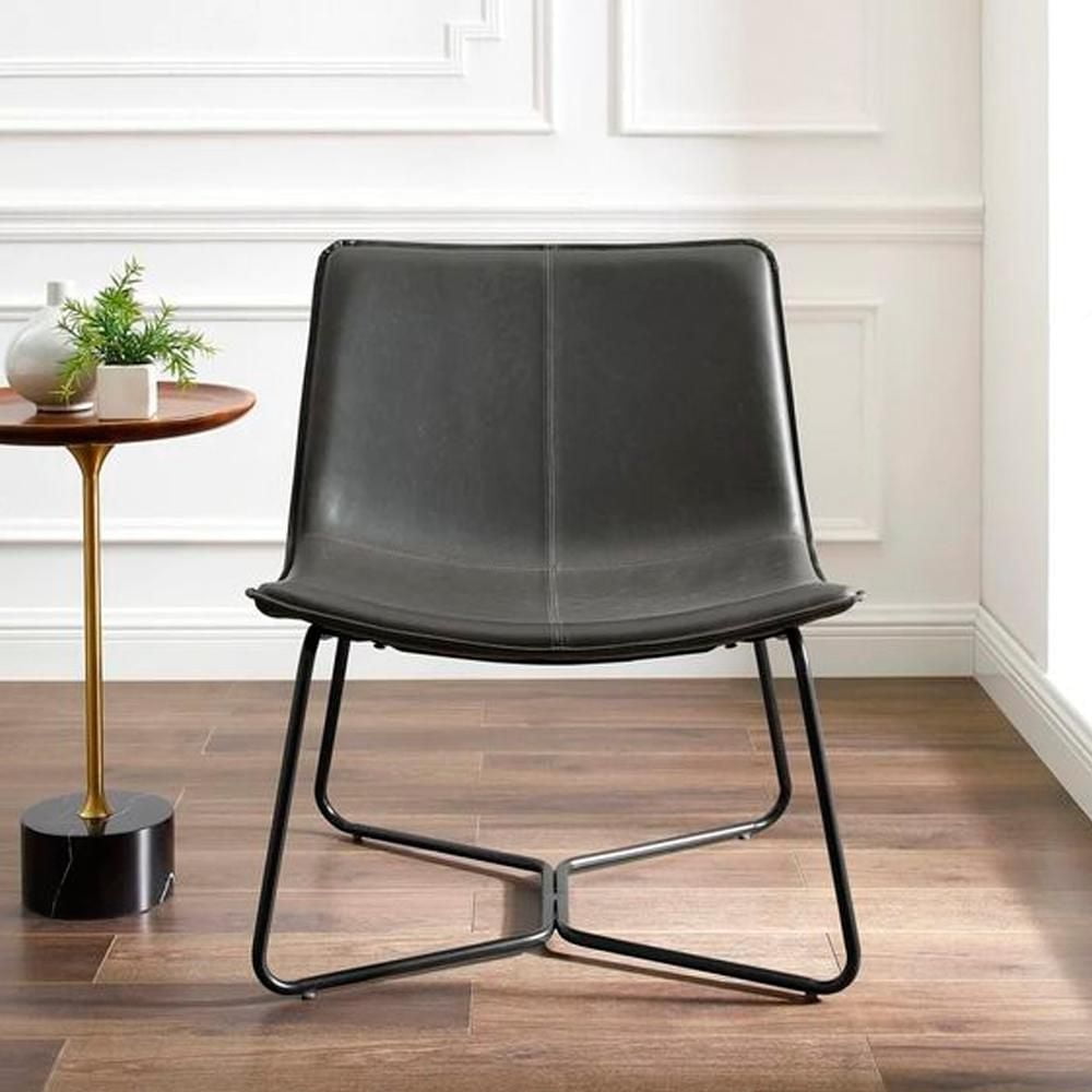 Heavenly Collection Black Accent Chair