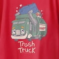 thumbnail image 3 of Trash Truck Dumpster Lifting Youth T Shirt (Red, XS-XL), 3 of 4